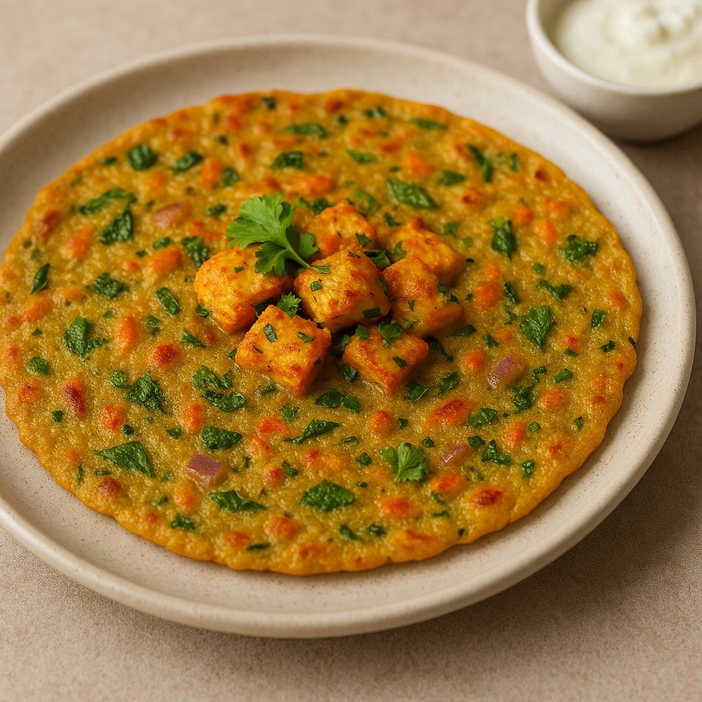 Oats chilla for weight gain