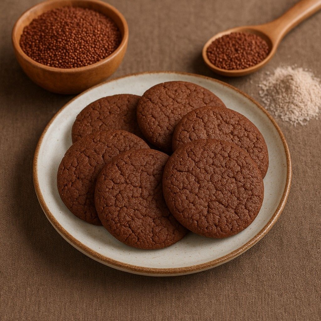 Finger millet cookies