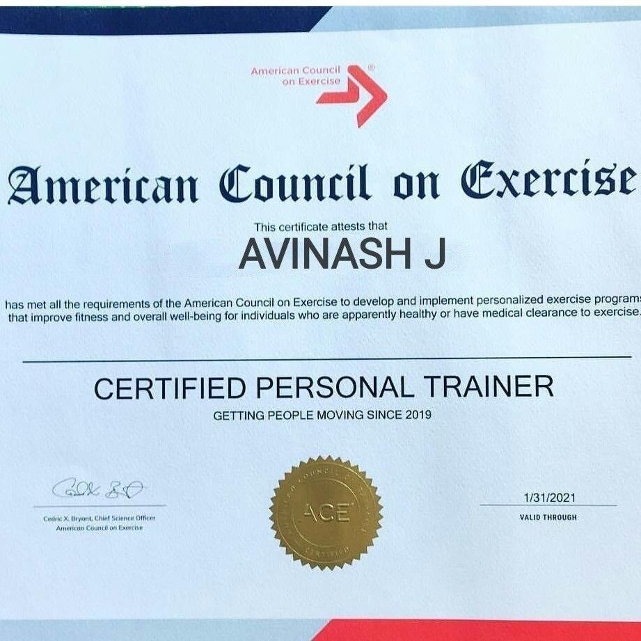 Expertise in Functional Training, Circuit Training, Weight Management Professional, Sports Conditioning